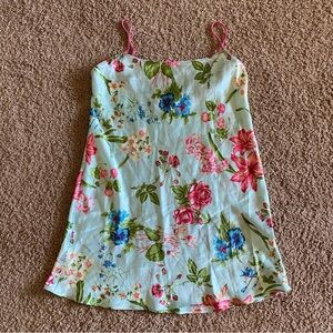 Vintage Floral Slip Dress